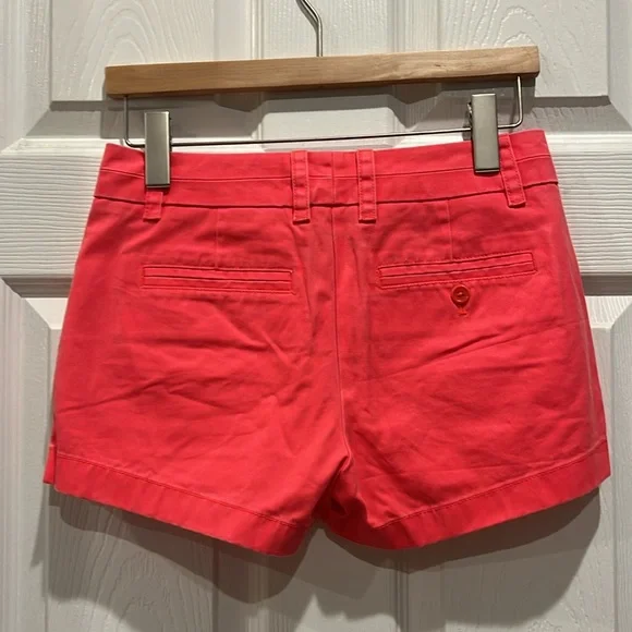 NWT J.Crew 3” Washed Coral Chino Shorts - Picture 6 of 11